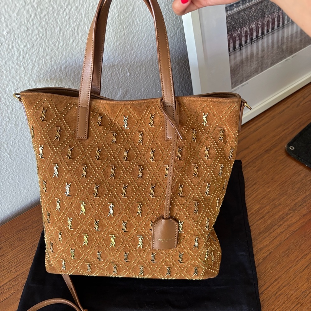 Brown Designer Tote Bag